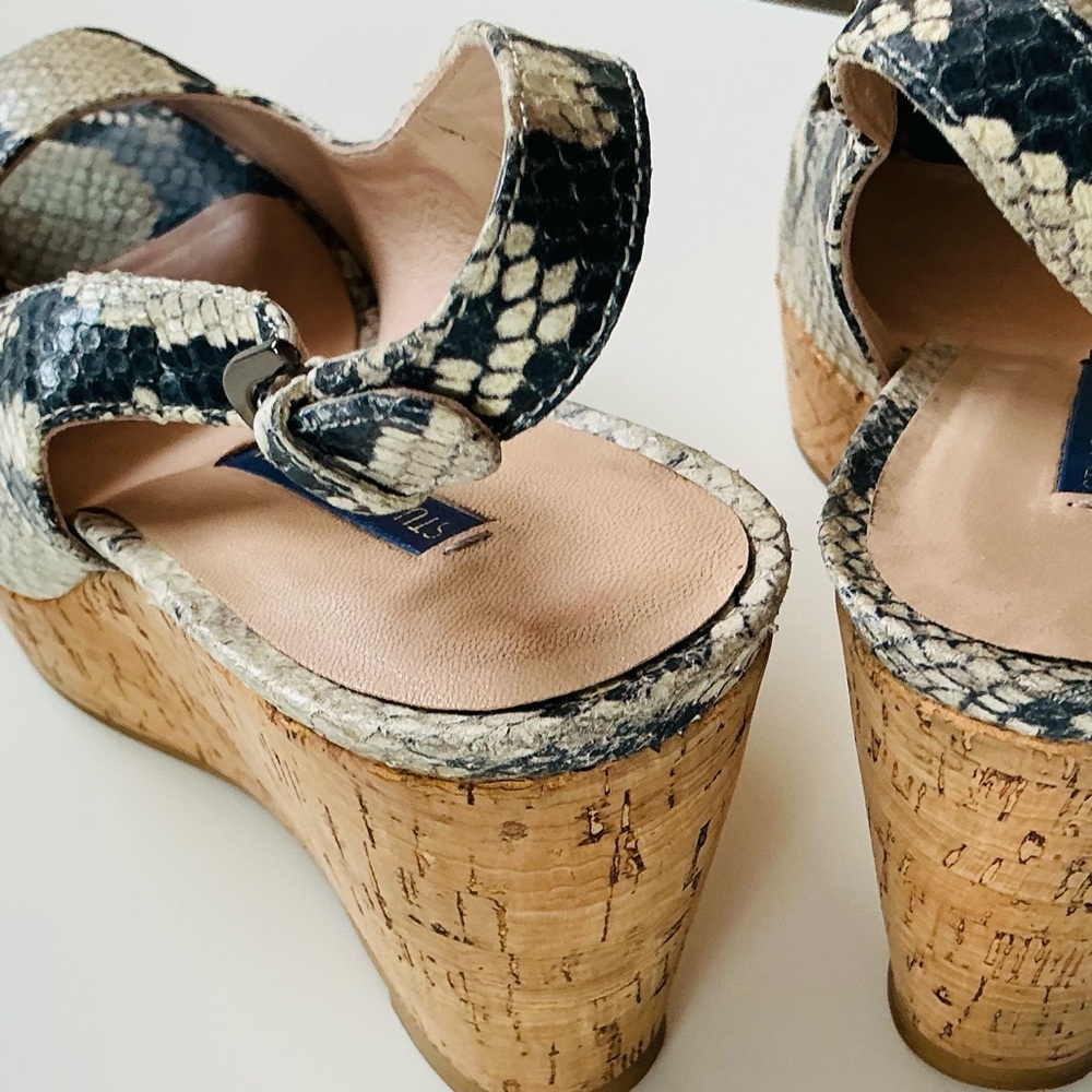 Stuart Weitzman Slingbacks Sz 9.5 - Picture 4 of 12